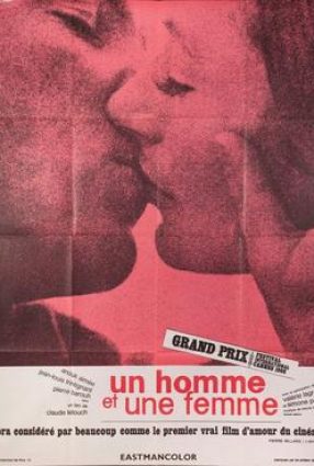 Cartaz do filme UM HOMEM, UMA MULHER – Un Homme et une Femme