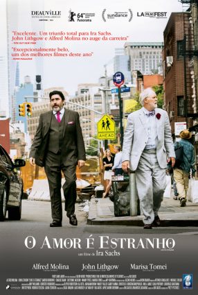 Cartaz do filme O AMOR É ESTRANHO – Love is Strange