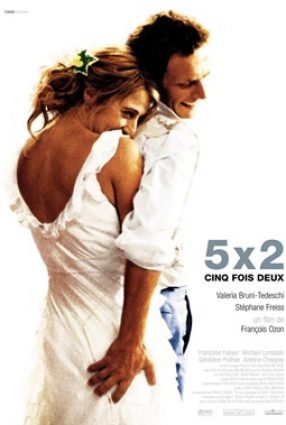 Cartaz do filme O AMOR EM 5 TEMPOS – 5X2