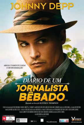 Cartaz do filme DIÁRIO DE UM JORNALISTA BÊBADO – The Rum Diary