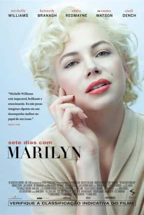 Cartaz do filme SETE DIAS COM MARILYN – My Week with Marilyn