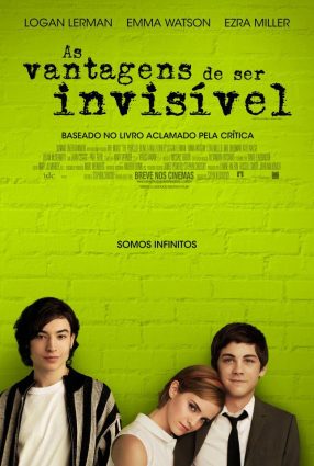 Cartaz do filme AS VANTAGENS DE SER INVISÍVEL – The Perks of Being Wallflower