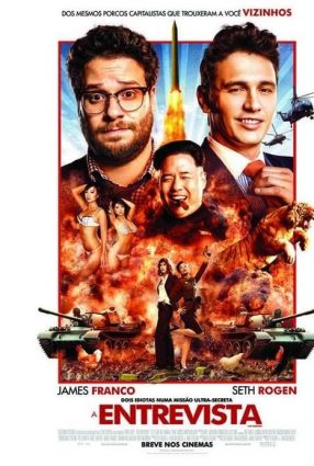 Cartaz do filme A ENTREVISTA – The Enterview