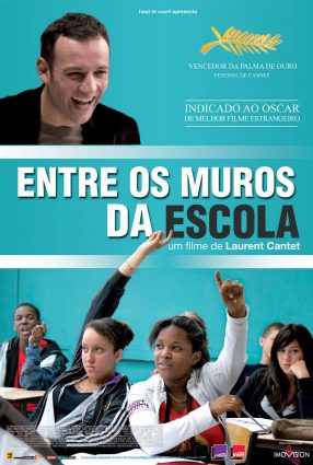 Cartaz do filme ENTRE OS MUROS DA ESCOLA – Entre les Murs