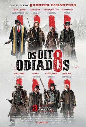 Cartaz do filme OS OITO ODIADOS – The Hateful Eight