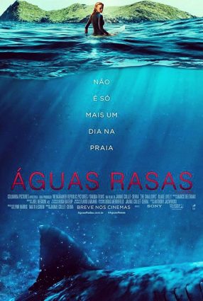 Cartaz do filme ÁGUAS RASAS – The Shallows